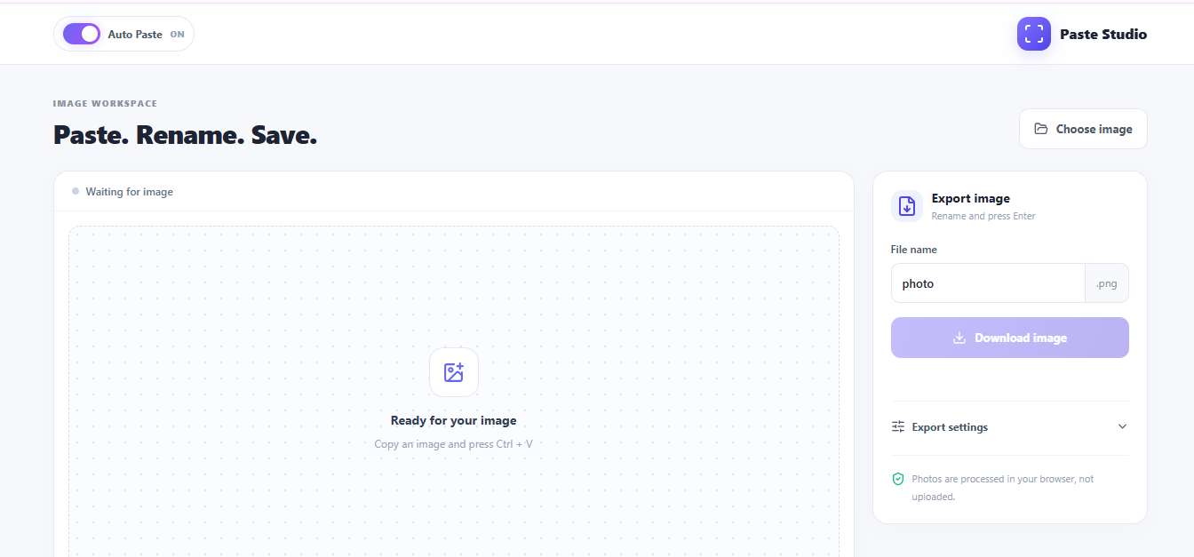 Clipboard Image Download Tool